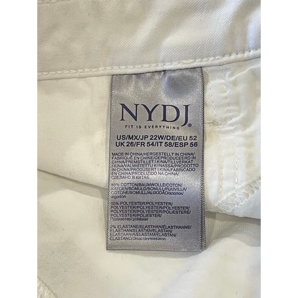 NWT NYDJ Sophie Bike Capri Jeans In Plus Size 22W - Picture 7 of 7